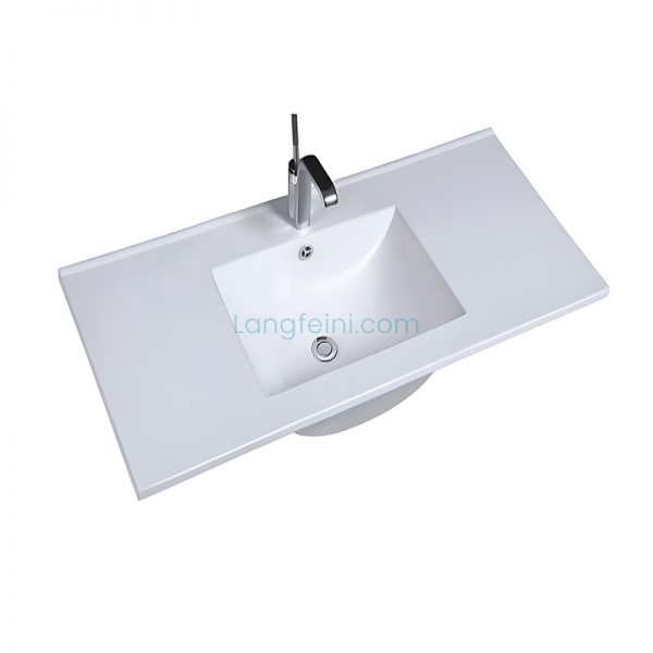 Cabinet Sink, Bathroom Inset Basin, 1000mm Long Size Vanity Sink LFN-1305