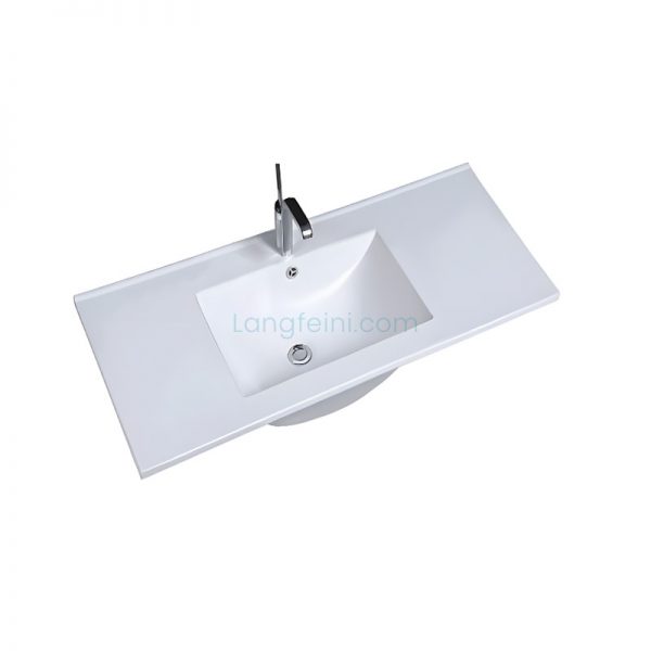 Bathroom Cabinet Inset Basin, 1200mm Long Size Vanity Sink LFN-1306