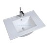 Ceramic Inset Basin, Bathroom Inset Sink LFN-1309