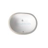 Oval Design Undermount Bathroom Sink LFN-1405