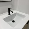 24 Inch Undermount Ceramic Basin Vessel Sink LFN-1411 - Image 2